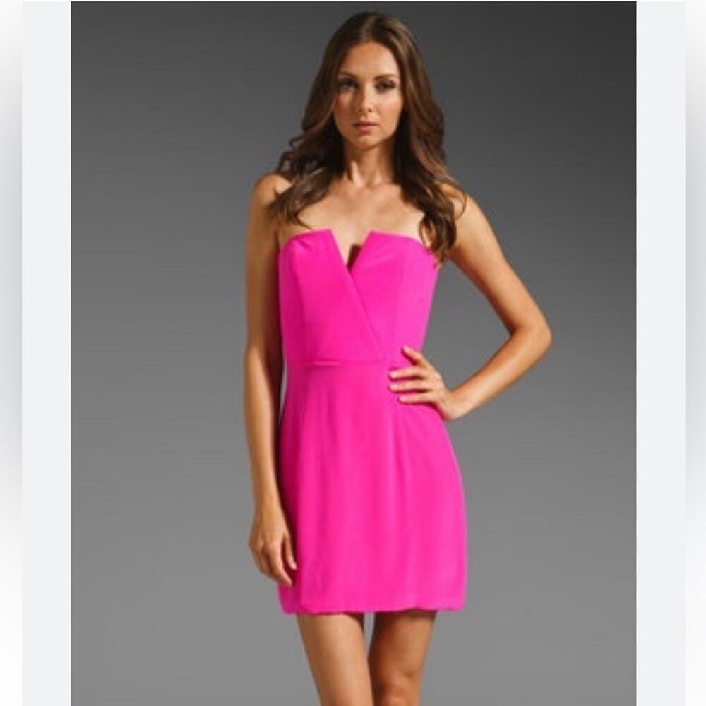 Naven Bombshell Strapless Mini Dress Sz M